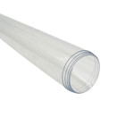 Εικόνα της Διάφανο PVC με το Μέτρο 60εκ Φάρδος Σκληρή Υφή