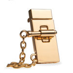 Picture of Metal Turn Lock with Chain, Chloe Style