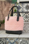 Picture of Basket Base INDIGO, Crochet Bag, 33 x 8cm