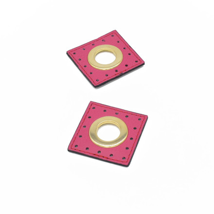 Picture of Eyelet 20mm and Eco-Leather with Holes