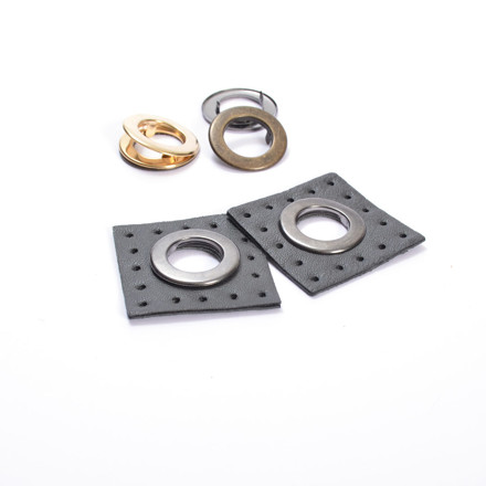Picture of Eyelet 20mm and Eco-Leather with Holes