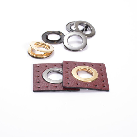 Picture of Eyelet 20mm and Eco-Leather with Holes