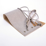 Picture of Erato Pouch Bag Full Frame and Base with Tassel Drawstring and Eyelets