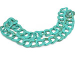 Picture of Resin Belt Chain, 105cm Length, 5cm Wide Link with 35mm Metal Push Ring