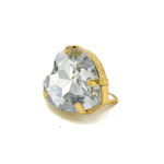 Picture of Label Strass Heart, 3cm