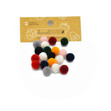 Εικόνα της  Pom Pom 15mm, 20τμχ Mix Χρώματα