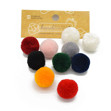 Εικόνα της  Pom Pom 30mm 10τμχ Mix Χρώματα