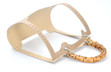 Picture of Kit Frame Angelina with Metal Eyelets and Bamboo Handle, Biege Cigar
