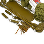 Picture of Kit CHARMS Olive with 800gr Eco Rayon Cord Yarn, Olive Pepper-09