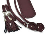 Picture of Set CHARMS Bag, Bordeaux Leather Accessories