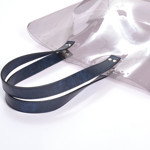 Picture of Kit Clear Bag Base with Handle, Blue with 350gr Fibra Cord Yarn Blue