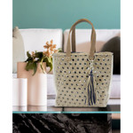 Picture of Kit Clear Bag Base with Handle, Blue with 350gr Fibra Cord Yarn Blue