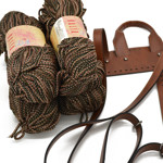 Picture of Kit GREK Backpack Tabac with 800gr Dalia Cord Yarn, Brown-Olive