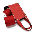 Picture of Kit McQueen Style, Vintage Red with Handles, Special Base & 1000gr Catenella Cord Yarn, Red