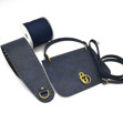Picture of Kit TIFFANY Cover with Handle, Perimetrical Base, Adjustable Strap in Vintage Blue with 500gr Catenella Cord Yarn, Blue