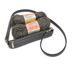 Picture of Kit Zipper Full 25 cm, Gray with 400gr Dalia Cord Yarn, Gray