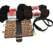 Εικόνα της Κιτ Καπάκι Mellia 23εκ Baby Leopard με Χεράκι 120εκ και Νήμα Heart 400γρ. Χρώμα Μαύρο