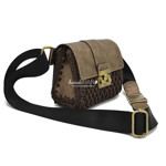 Picture of Kit Waist Bag Fever, Bordeaux Snake with Side Panels and Adjustable Strap with 300gr Bordeaux Tripolino Cord Yarn