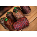 Picture of Kit Wooden Handles with 600gr Prada Multicolor Cord Yarn. Choose Your Colors!