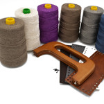 Picture of Kit Wood Frame, 25cm with Base and 350gr Fibra Cord Yarn. Choose Your Yarn and Base Color!