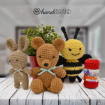 Εικόνα της Κιτ Amigurumi Cotton Banny Λαγουδάκι