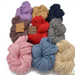 Picture of Kit Crochet Basket for the Home/Bathroom with 900gr Eco Rope Cord. Choose Your Colors!