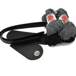 Picture of Kit JULIA with Tongue Closure and Turnlock, Handles & Base, Black with 800gr Hearts Cord Yarn