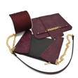 Picture of Kit Cadena Vintage Bordeaux Cap/Side Panel Set with 500gr Catenella Cord Yarn, Bordeaux