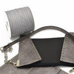 Picture of Kit Cadena Vintage Silver Cap/Side Panel Set with 500gr Catenella Cord Yarn, Light Gray