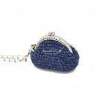 Picture of Kit Glam Round Purse & Frame Purse, 8.5cm. Choose Your Color!