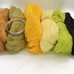 Picture of Kit Flower Stella with 500gr Straw Yarn. Choose Your Colors!