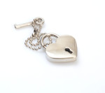 Picture of Heart Padlock with Key and Chain