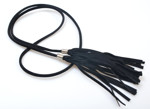 Picture of Drawstring with Tassels for Pouch Bags, Suede with Metal Ends,