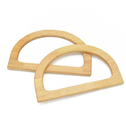 Picture of Semicircle Wooden Handles, 20cm, Pair