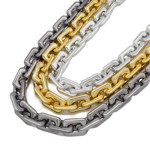 Picture of Acrylic Chain 33x32mm Bottega Style, 1 Meter (Nickel Free)