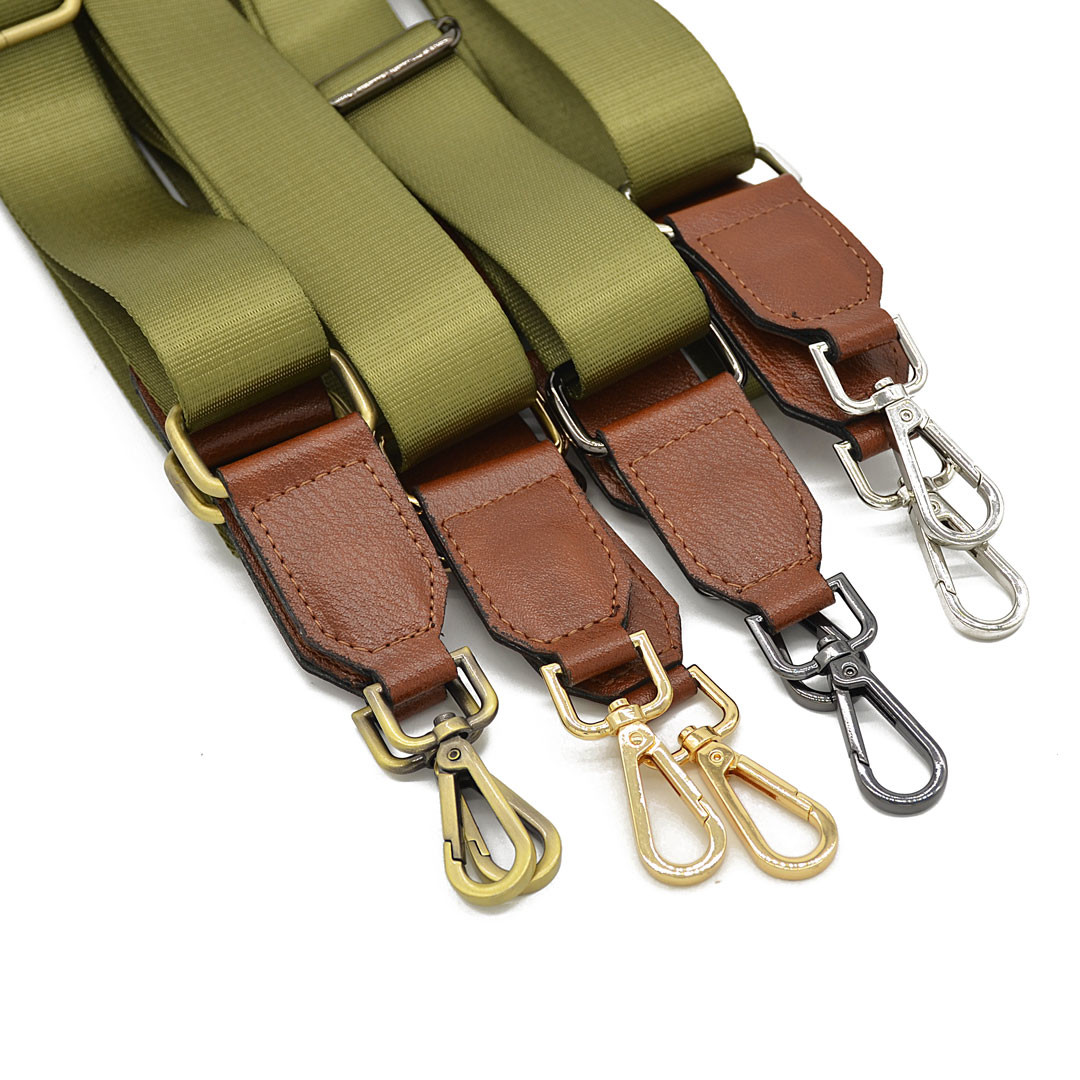 STRAP/GREEN16 - Olive/Tabac
