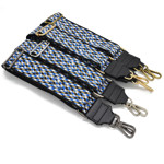 Picture of Adjustable Belt Strap, GLAM Eco Leather & Metal Details,5cm