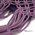 Picture of Kit Bobby Macrame Bag with Lining. Choose Your Color.