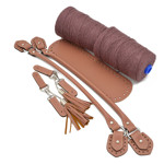 Picture of Kit Charms Shell Bag with 700gr Fibra Cord Yarn. Choose Your Set of Materials!