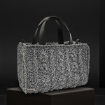 Picture of Kit Wool Bag Tote No.2 with Braids, Julia Handles and 900gr Wool Yarn. Choose Your Color!