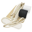 Picture of Kit Junie Fendi Meander Pattern, Vintage White with 1000gr Catenella Cord Yarn, Black/White