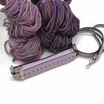 Picture of Kit Zipper Full 20 cm, Veneta Lilac with 400gr Dalia Cord Yarn