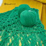 Picture of Kit Neck Scarf Algodon Cotton with Ergonomic Crochet Hook. Choose Your Color!