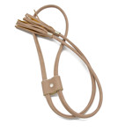 Picture of Eco Leather Cord with Stop and Tassels