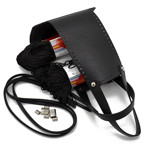 Picture of Kit McQueen Style, Vintage Black with Handles and Special Base and 800gr Hearts Cord Yarn, Black