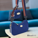 Picture of Kit Baby Prada Blue with Strap-27A and Heart Yarn 400gr Blue