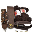 Εικόνα της Κιτ Baby Prada Καφέ Wood  με Ιμάντα-35A και Νήμα Heart 400γρ Καφέ