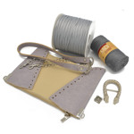 Picture of Kit Cadena with Snake Ornament and Chain Strap. Choose Your Set Color!