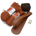 Picture of Kit Wool Bag No.1 with Braids. Choose Your Kit Color!