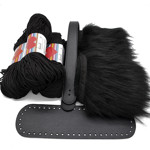 Picture of Kit Tote Bag with Fur and Heart Yarn 600g